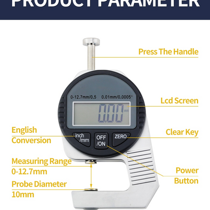 Digital Measurement Gauge Tool