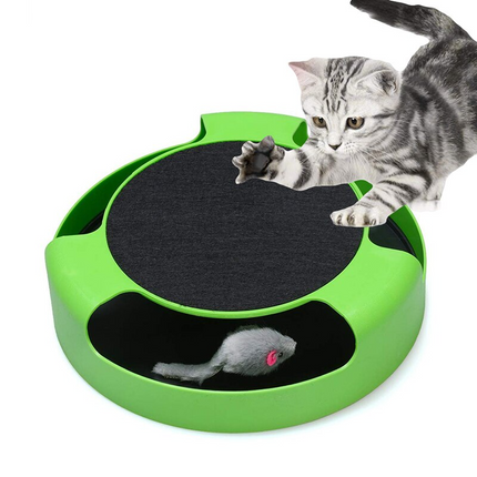 Pet Interactive Mouse Turntable Toy