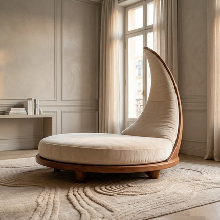 Moon Frame Nordic Lounge Chair