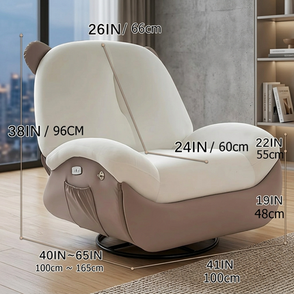 Ergonomic Comfortable Italian Style Rocking Chair