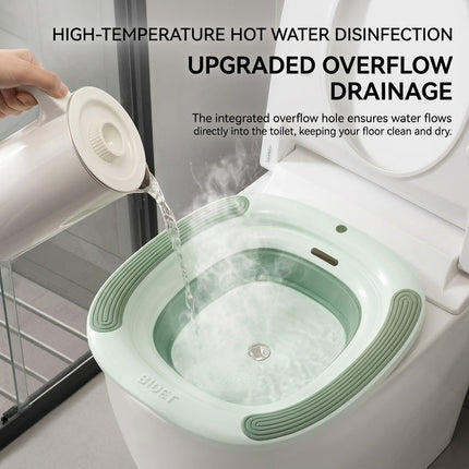 Personal Hygiene Foldable Sitz Bath Soak Care Basin