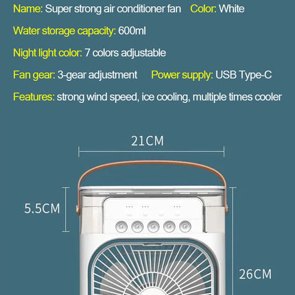 Portable Mini Air Cooling Fan
