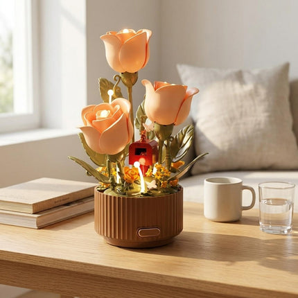 Interactive Blooming Rose Table Lamp