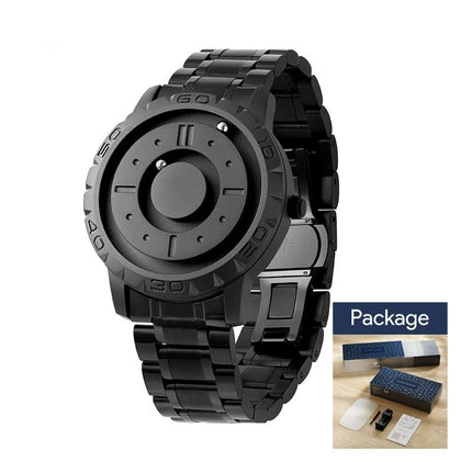 Magnetic Ball Pointer Quartz Watch