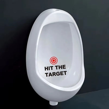 Bathroom Toilet Aim Practice Sticker