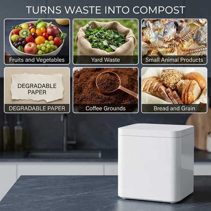 No Waste Smart Kitchen Food Composter Recycling Machine