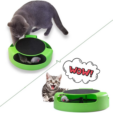 Pet Interactive Mouse Turntable Toy