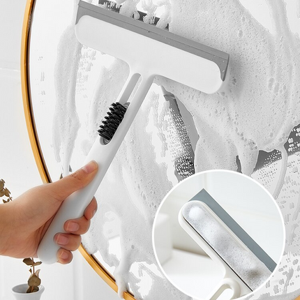 Multifunctional Mini Window Mirror Wiper Brush