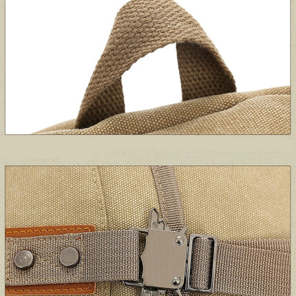 Shoulder Strap Zipper Solid Casual Backpack