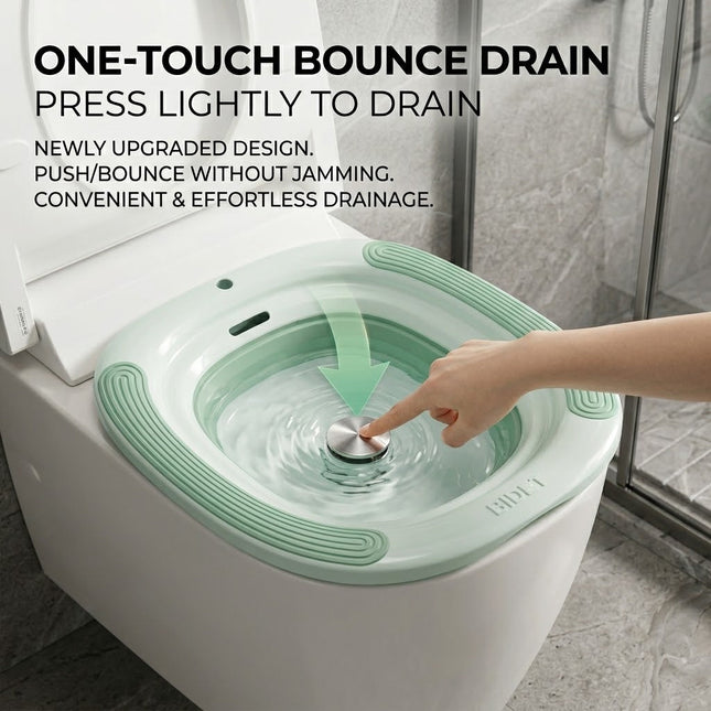Personal Hygiene Foldable Sitz Bath Soak Care Basin