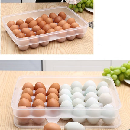 Japanese-Style Plastic Duck Egg Storage Box