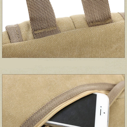 Shoulder Strap Zipper Solid Casual Backpack
