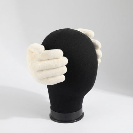Hand Shape Plush Winter Earmuff