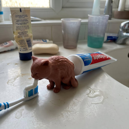 Hangover Cat Toothpaste Dispenser