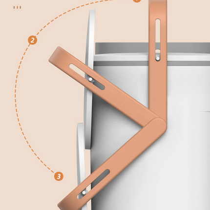 Wall-Mounted Modern Large Kitchen Trash Can