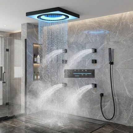 Rainfall Smart LED Music Shower System