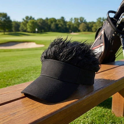 Hip-Hop Fake Hair Baseball Hat