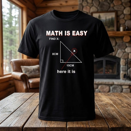Math is Easy Creative T-Shirt