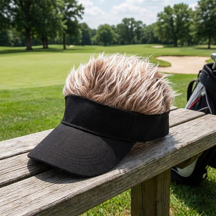 Hip-Hop Fake Hair Baseball Hat
