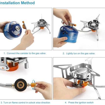 Windproof Outdoor Camping Gas Stove