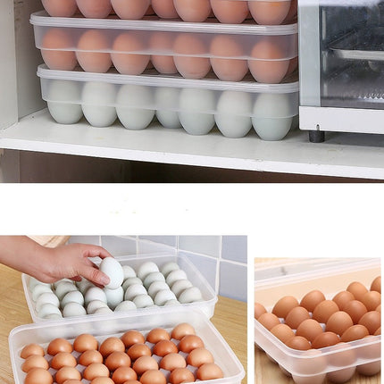 Japanese-Style Plastic Duck Egg Storage Box
