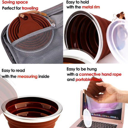 Foldable Easy Silicone Travel Mug