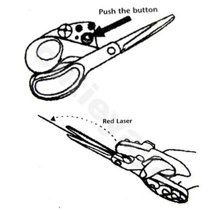 Professional Laser Guided Scissor