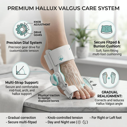 Adjustable Foot Care Big Toe Straightener