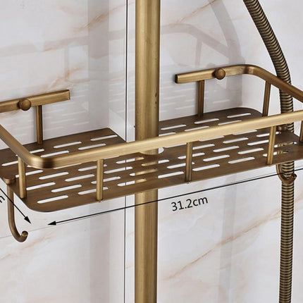 Elegant Luxury Antique Rainfall Bathroom Shower Set
