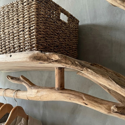 Sculptural Tree Branch Wardrobe Display Storage Rack