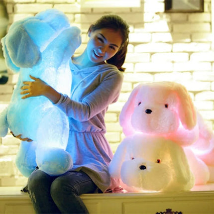 50cm Luminous Dog Plush Glowing Kid Toys