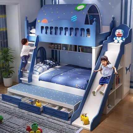 Dream Castle All-in-One Storage Kids Bunk Bed