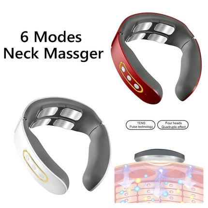 Electric Pulse Neck Massager with remote