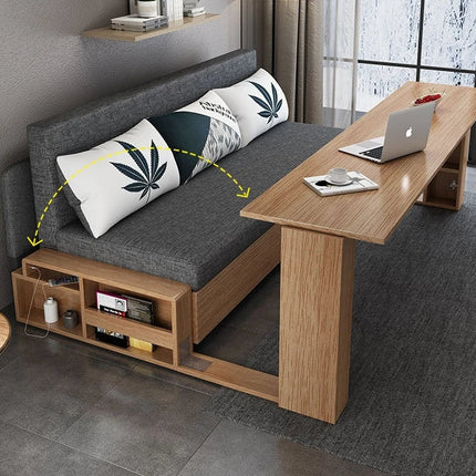 Modern Space Saving Transformable Wooden Foldable Sofa Bed