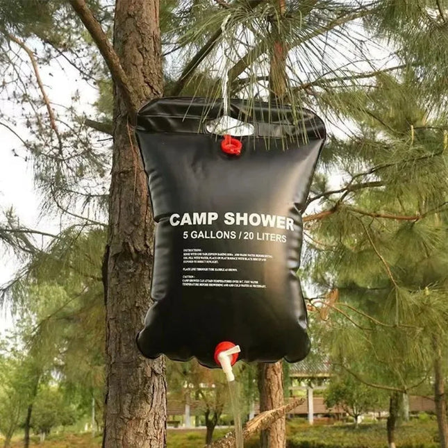 Portable Solar Heated Camping Shower Bag