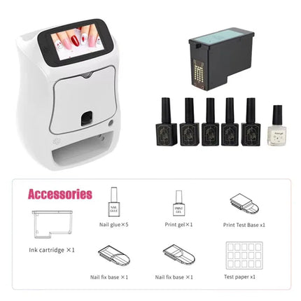 3D Portable Digital Art Nail Automatic Printer