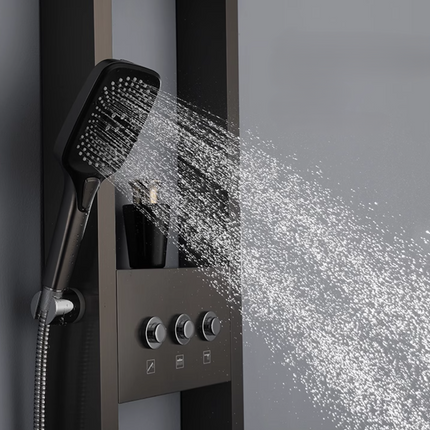 Smart Digital Display Elegant Rainfall Shower Set