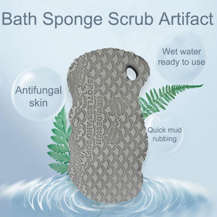 Soft Body Scrubber Shower Sponge