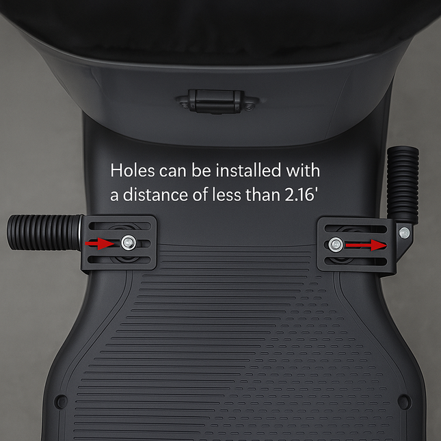 Foldable Metal Foot Rest Scooter Pedal