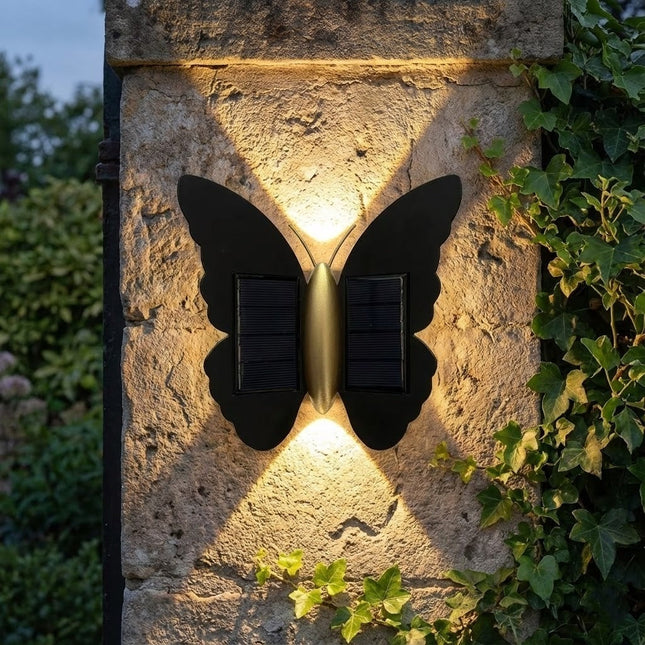 Butterfly Life Solar Powered Outdoor Lamp