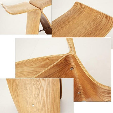 Walnut High Quality Butterfly Stool