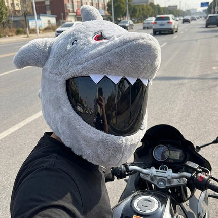 Fluffy Animals Funny Helmet Covers