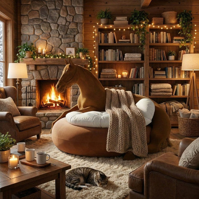 Cozy Horse Relaxation Sofa Chair