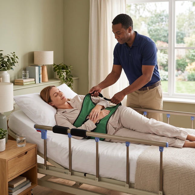 Elderly Bed Care Turnover Shift Belt Pad