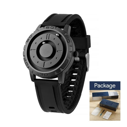 Magnetic Ball Pointer Quartz Watch