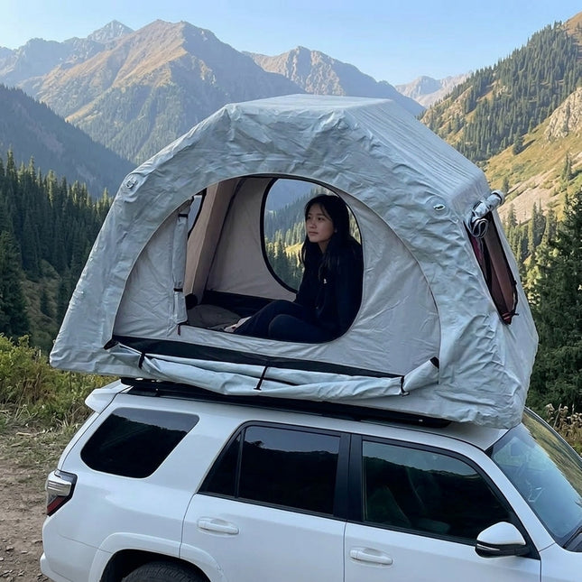 Four Season Inflatable Car Roof Camping Tent