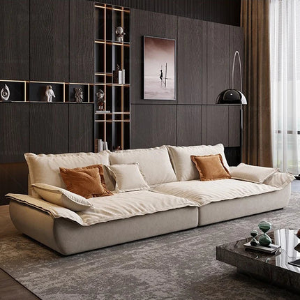 Ultra-Wide Italian Design Adjustable Backrest Sofa