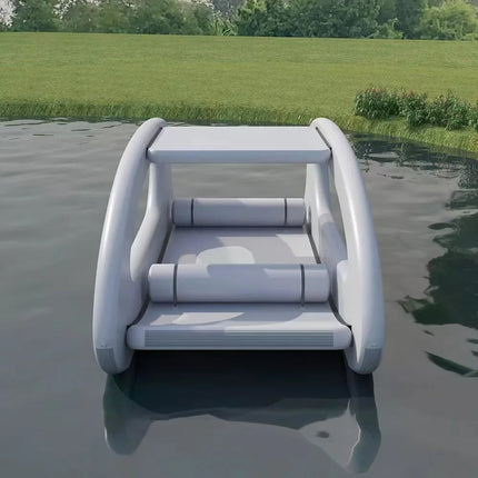 Futuristic Capsule Inflatable Fishing Boat