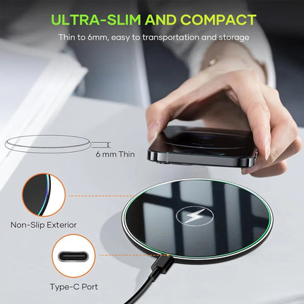 Luxury Ultra Thin Wireless Charger