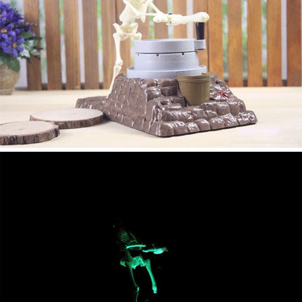 Grinding Scary Skeleton Coin Box